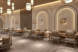 Restaurant and Dining at RV Hotel Airport Inn Jewar